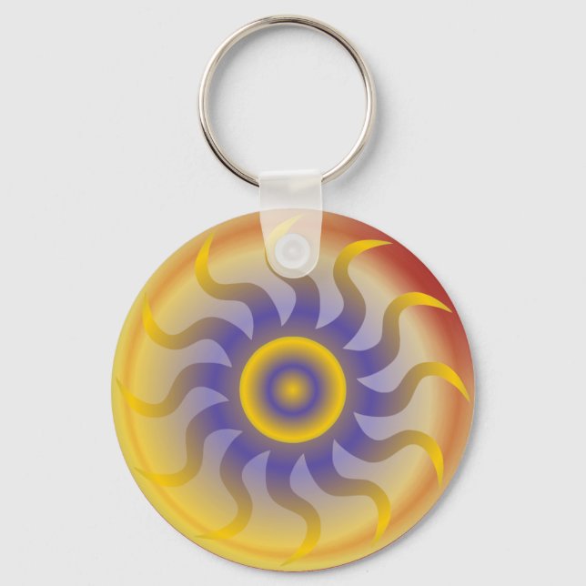 Tribal Amulet Keychain (Front)