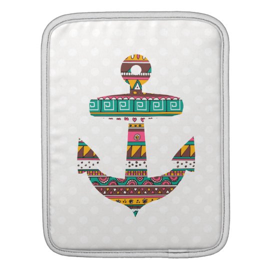Tribal Anchor iPad Sleeve