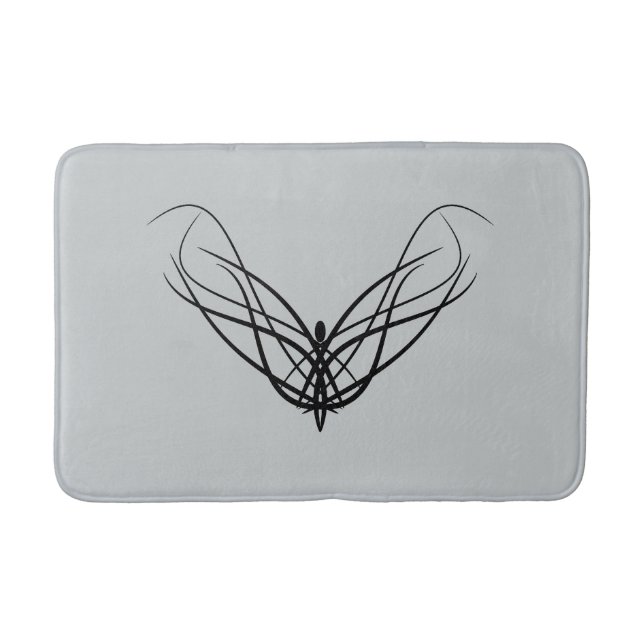 Tribal Angel Bathroom Mat (Front)