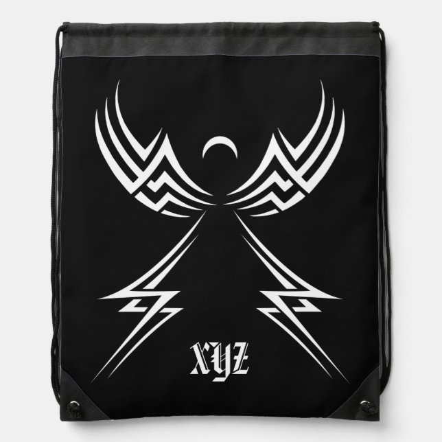Tribal Angel custom bag (Front)