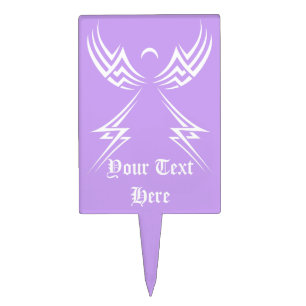 Tribal Angel custom cake topper