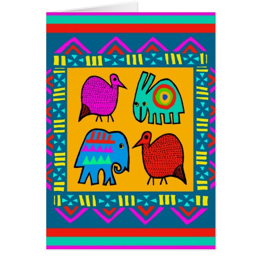 Tribal Animal Spirits Cards (Front)