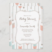 Tribal Arrows Baby Shower Invitation (Front/Back)