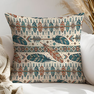 Tribal Arrows Pillow Native-Inspired Cozy Accent