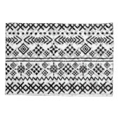 Tribal art boho: geometric seamless. pillow case (Back)