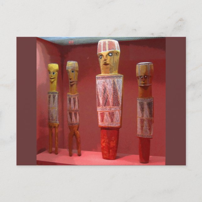 Tribal Art CB Postcard (Front)