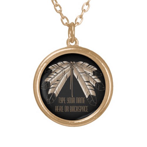 Tribal Art Necklace Eagle Feather Jewelry Gifts