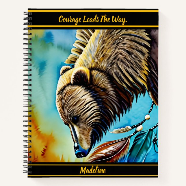 Tribal Art Notepad: Bold Patterns Notebook (Front)