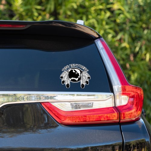 Tribal Art Sticker Personalize First Nations Decal
