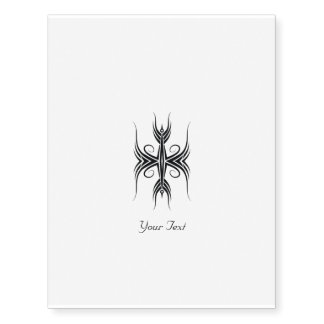 Tribal Art Temporary Tattoo Design
