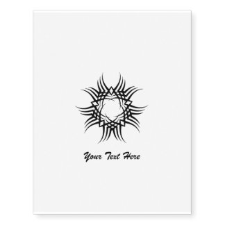Tribal Art Temporary Tattoo Design Temporary Tatto