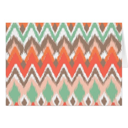 Tribal aztec chevron zig zag stripes chic pattern (Front Horizontal)