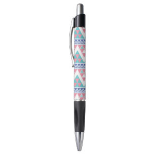 Tribal aztec colorful pattern pen