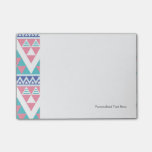 Tribal aztec colorful pattern post-it notes