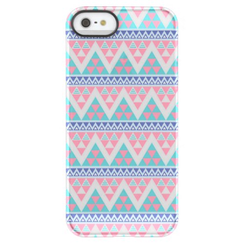 Tribal aztec colorful pattern permafrost iPhone SE55s case