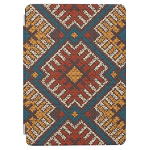 Tribal Aztec knitted wool pattern iPad Air Cover