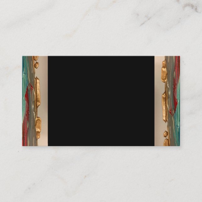 Tribal Aztec Native Style Business Cards (Front)