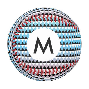 Tribal Aztec Ombre Pattern Baseball