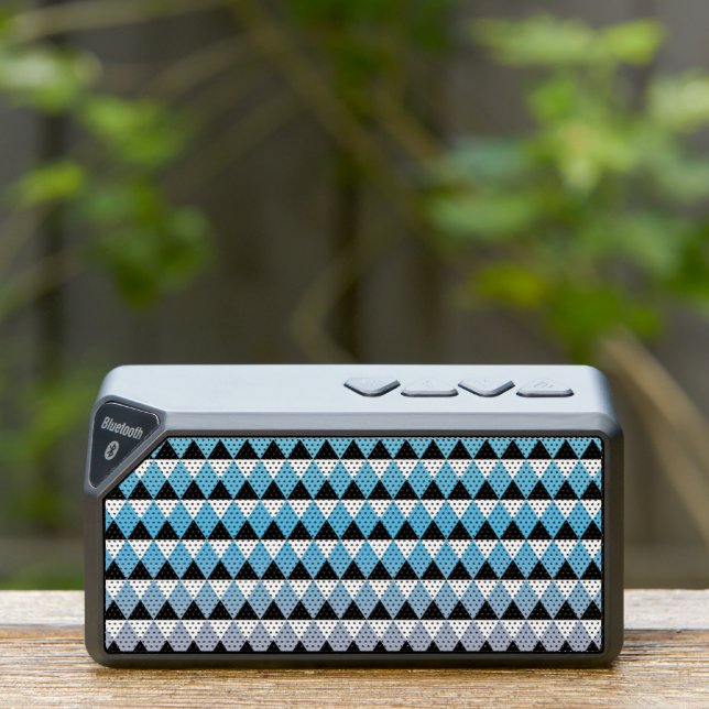 Tribal Aztec Ombre Pattern Bluetooth Speaker (Insitu(Outdoor))