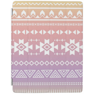 Tribal aztec ombre pattern iPad smart cover