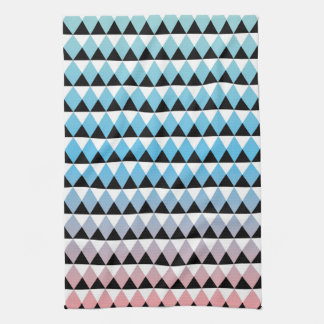 Tribal Aztec Ombre Pattern Kitchen Towel