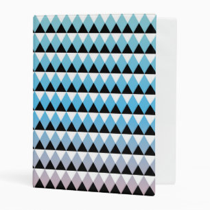 Tribal Aztec Ombre Pattern Mini Binder