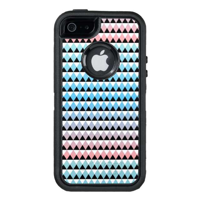 Tribal Aztec Ombre Pattern Otterbox iPhone Case (Back)