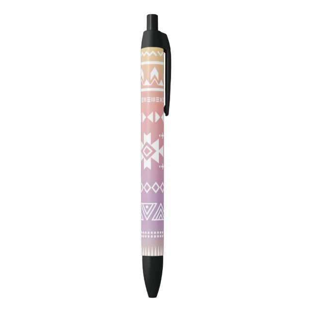 Tribal aztec ombre pattern pen (Bottom (Vertical))