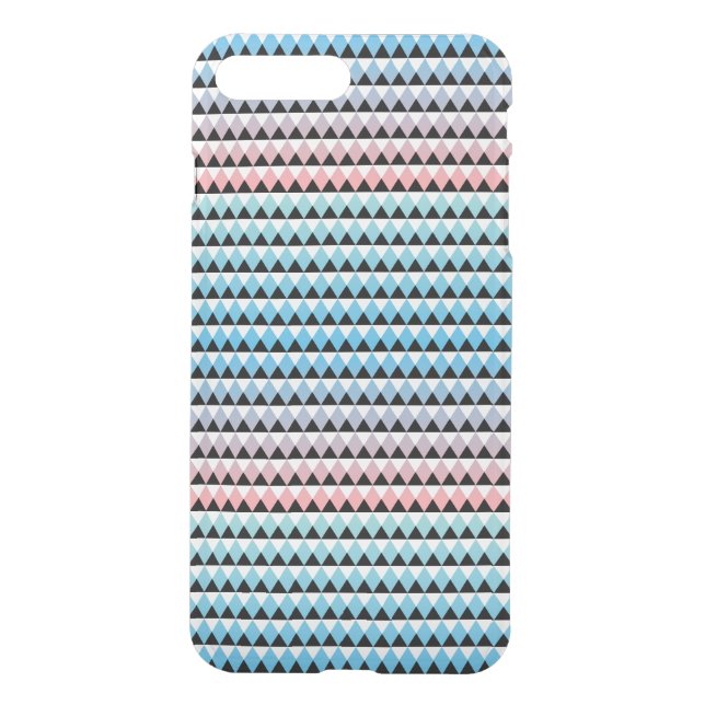 Tribal Aztec Ombre Pattern Uncommon iPhone Case (Back)