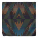 Tribal Aztec Pattern Southwest Design Bandanna at Zazzle