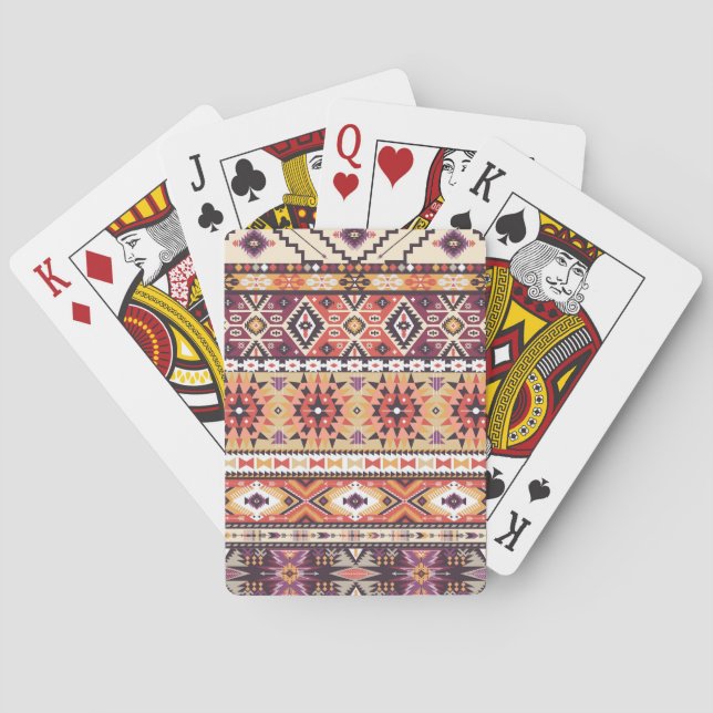 Tribal Aztec Poker Cards (Back)
