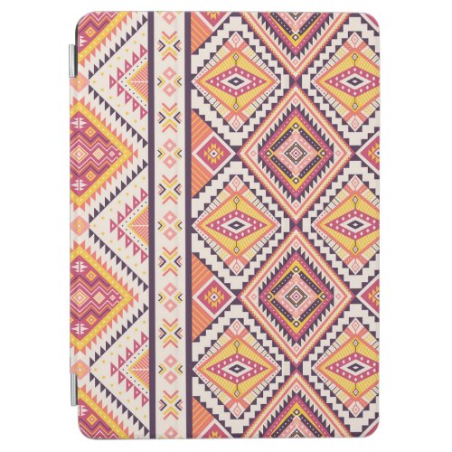 Tribal Aztec Striped Seamless Background iPad Air Cover