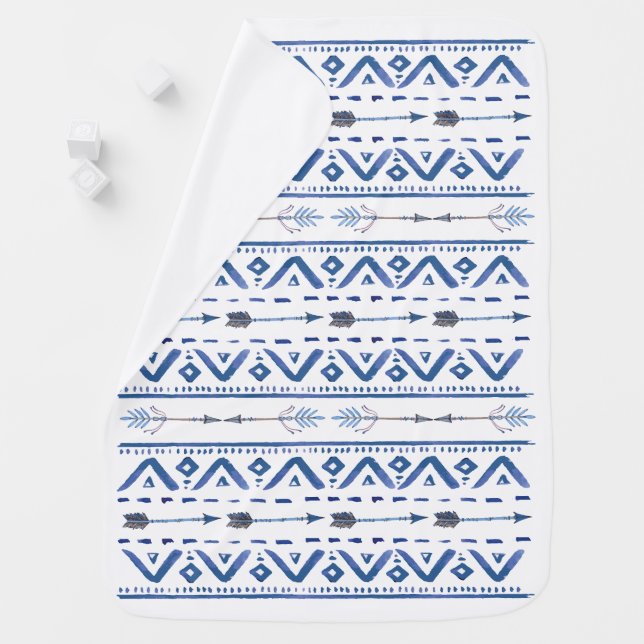 Tribal Baby Blanket (In Situ)