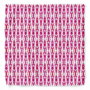 Tribal Batik - Burqundy and Fuchsia Pink Bandana
