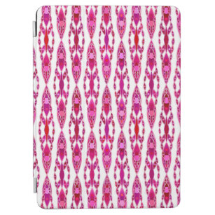 Tribal Batik - Burqundy and Fuchsia Pink iPad Air Cover