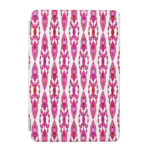 Tribal Batik - Burqundy and Fuchsia Pink iPad Mini Cover