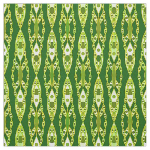 Tribal Batik _ Dark Green and Avocado Fabric