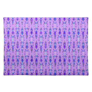 Tribal Batik - Lavender, Blue and Violet Placemat