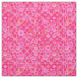 Tribal Batik - shades of fuchsia pink Fabric