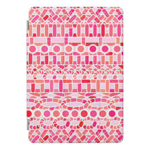 Tribal Batik, Shades of Pink and Coral iPad Pro Cover