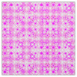 Tribal Batik - shades of pink and orchid Fabric