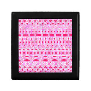 Tribal Batik - shades of pink Gift Box