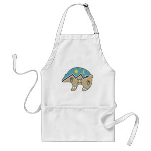 Tribal  Bear Design Adult Apron
