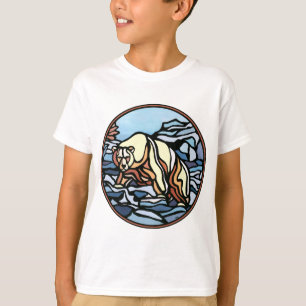 Tribal Bear Kids T-shirt Polar Bear Kids Shirts