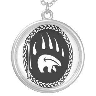 Tribal Bear Necklace Wildlife Art Bear Necklace