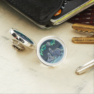 Tribal Bear Pin Personalized Polar Bear Lapel Pins