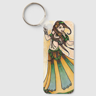 Tribal Belly Dancer Keychain