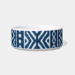 Tribal Blue and White Shibori Pattern  Bowl<br><div class="desc">This is a simple yet elegant tribal shibari pattern in navy blue and white.</div>