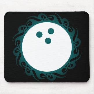tribal bowling mouse pad