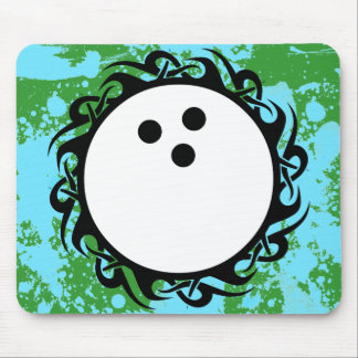 tribal bowling mouse pad